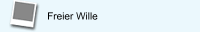 Freier Wille